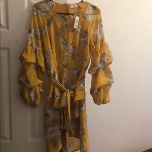 Chriselle x joa dress